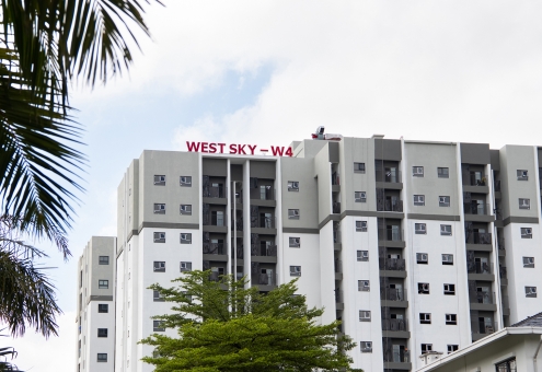 TIẾN ĐỘ XÂY DỰNG TÒA W4, WEST SKY – KHI NHỮNG NÉT CUỐI DẦN THÀNH HÌNH